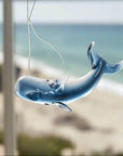 Whale Glass Ornament