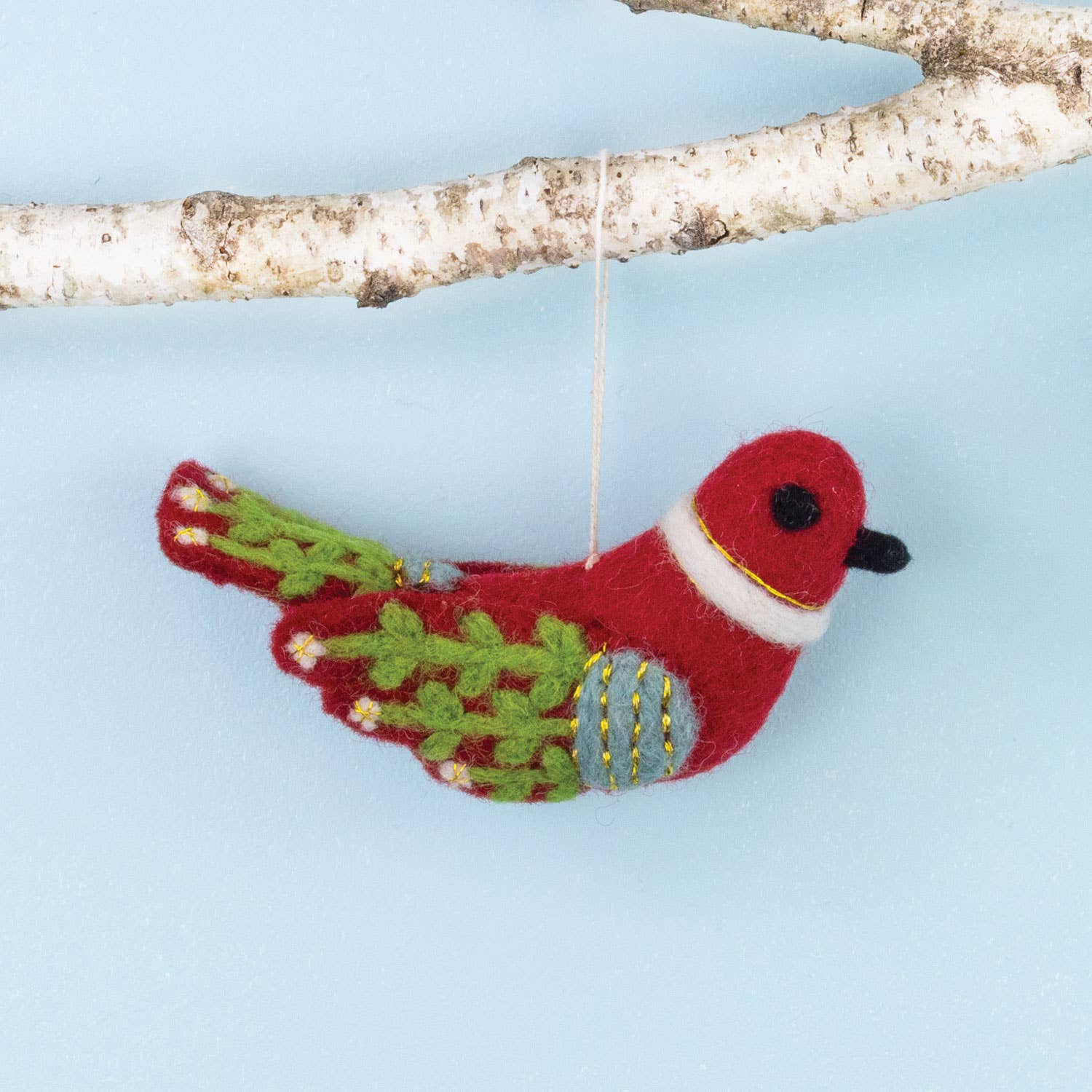Bella Bird Red Ornament