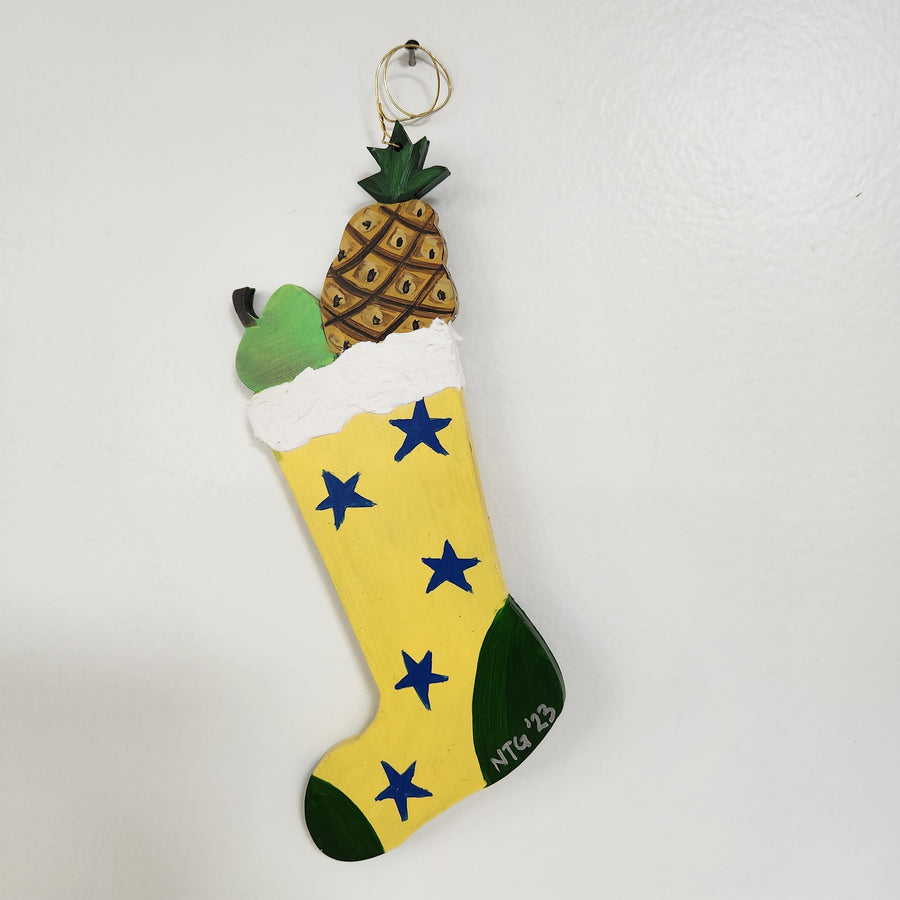 Nancy Thomas Hand-Painted Stocking Ornament (4 styles)