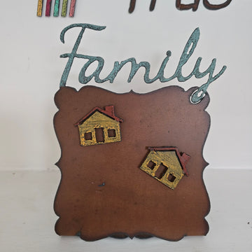 Family Magnet Memo Board/Picture Frame