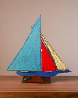 Metal Standing Sailboat