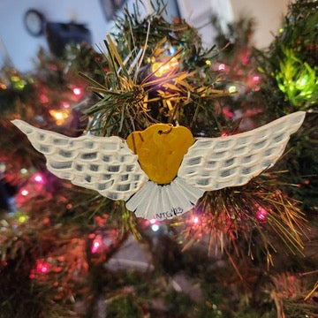 Nancy Thomas Hand-Painted Logo Angel Ornament