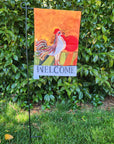 Garden Flags - Welcome Rooster