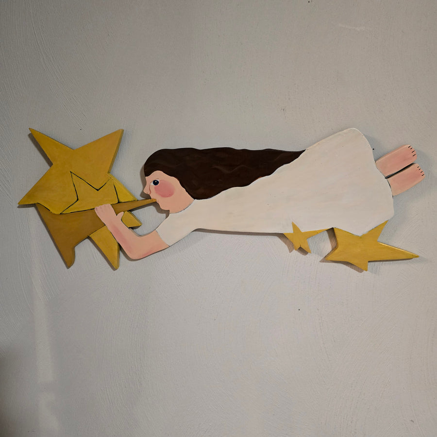 Nancy Thomas Star Angel Wall Hanging