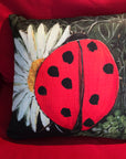 NANCY THOMAS PILLOWS - Ladybug