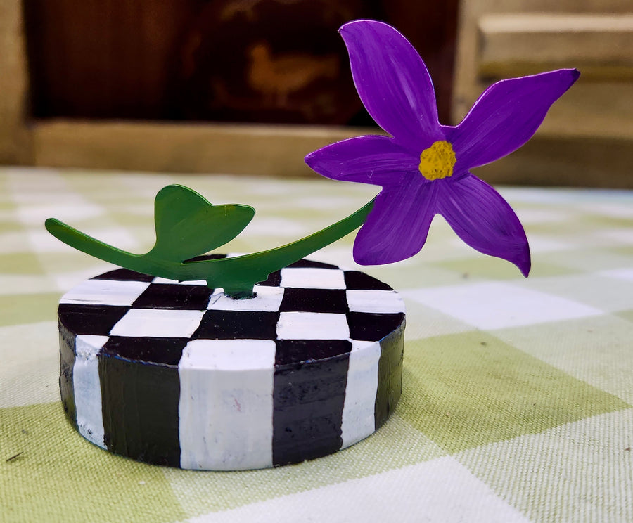 Hand-painted Flower Table Topper (3 colours)