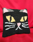 Scare Cat Throw Pillow