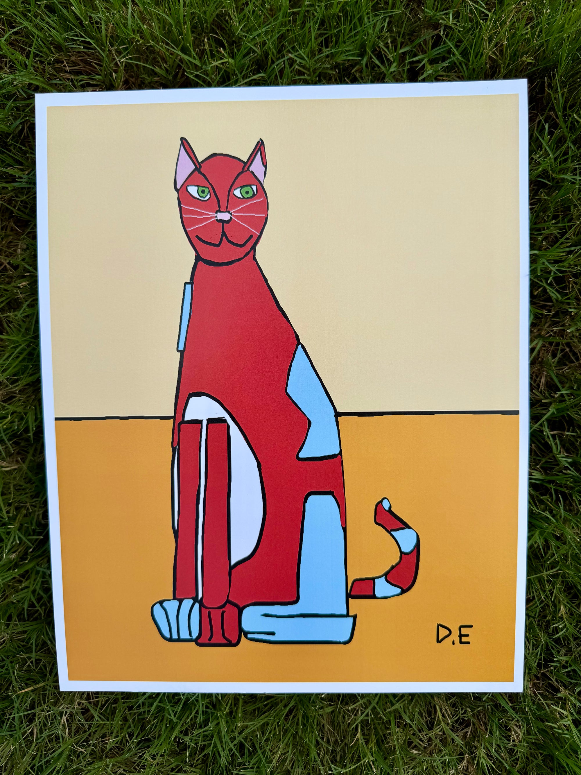 Dwight Easter "House Cat Red"