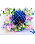 3D Pop-up Card - Hydrangea Flower (First Class Forever stamp included)