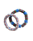 Recycled Glass Krobo Bead Bracelet - Various Colors