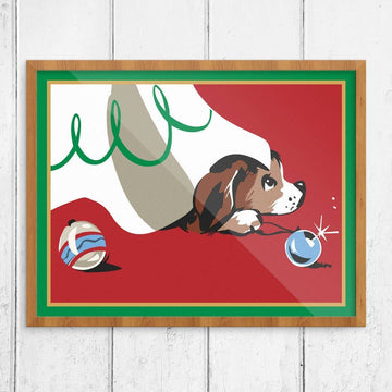 C_ Fun Print - Christmas Puppy