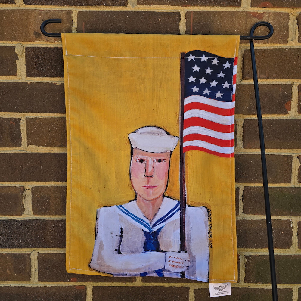 Garden Flags - Sailor &amp; Flag