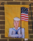 Garden Flags - Sailor & Flag