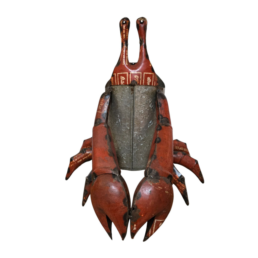 Recycled Metal Lobster Wine Cooler