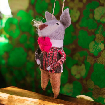 ORNAMENT - Dapper Donkey Mouse