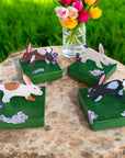 Field of Flower Bunny Table Topper