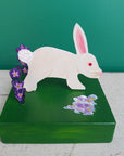 Field of Flower Bunny Table Topper