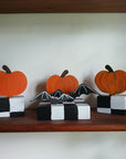 Pumpkin and Bats Table Topper