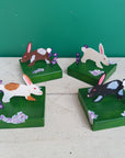 Field of Flower Bunny Table Topper
