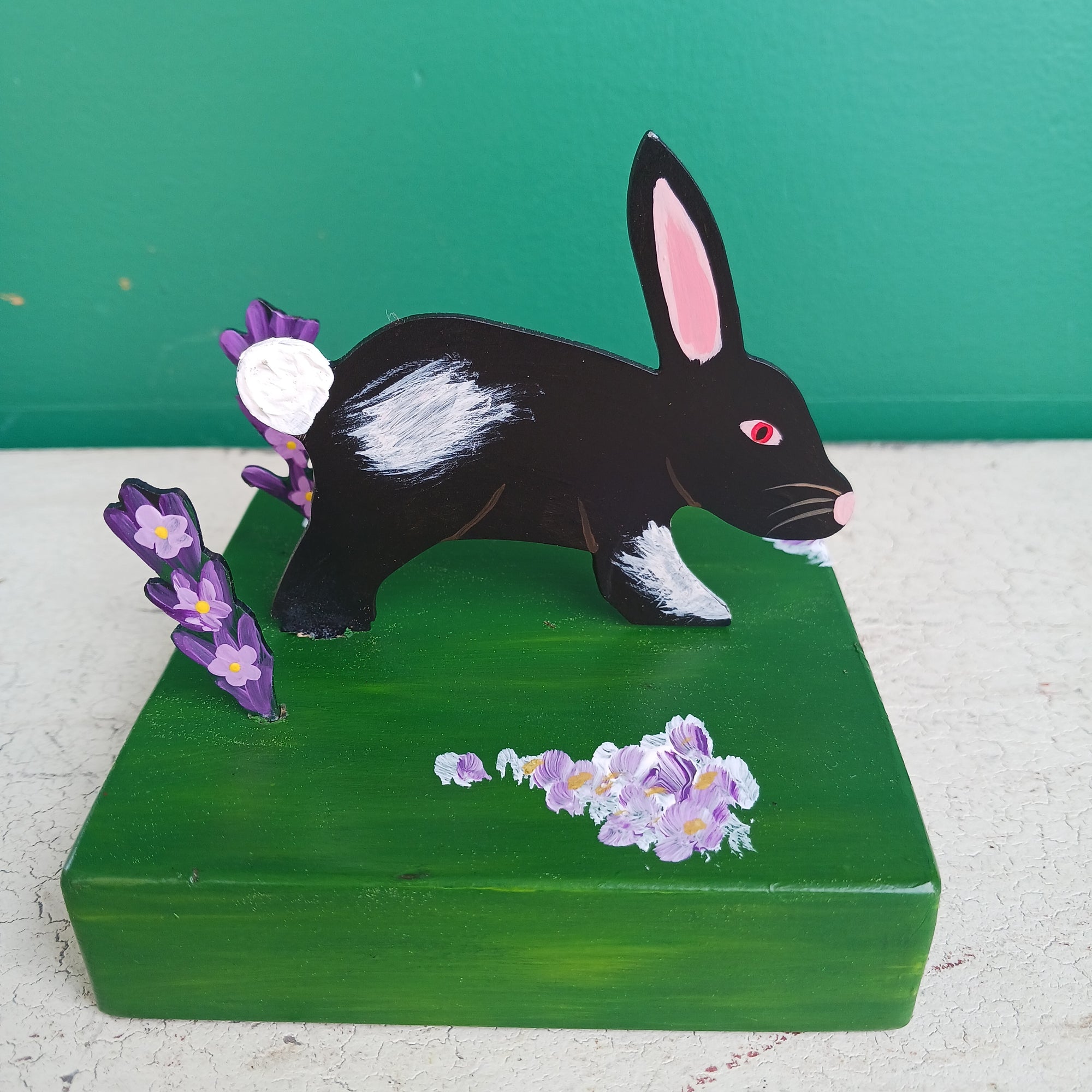 Field of Flower Bunny Table Topper