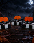 Pumpkin and Bats Table Topper