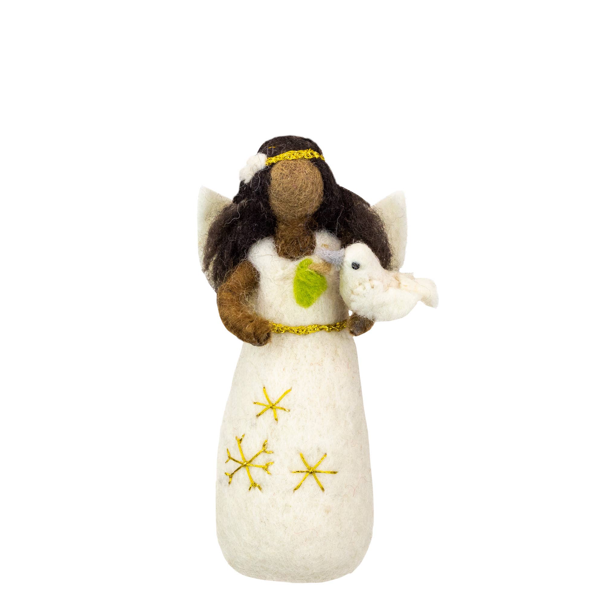 Peace Dove Angel Ornament