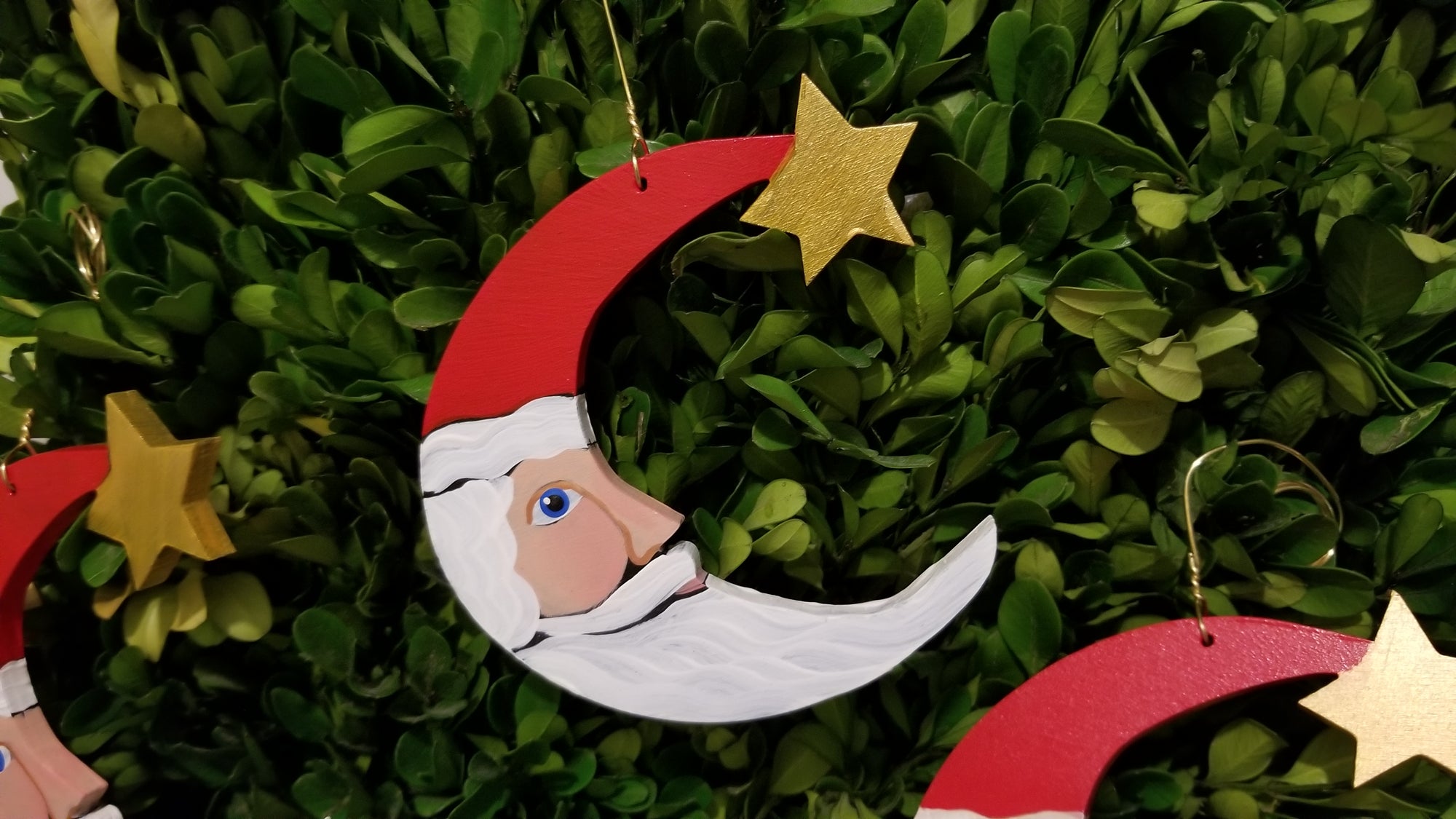 Nancy Thomas Crescent Moon Ornament