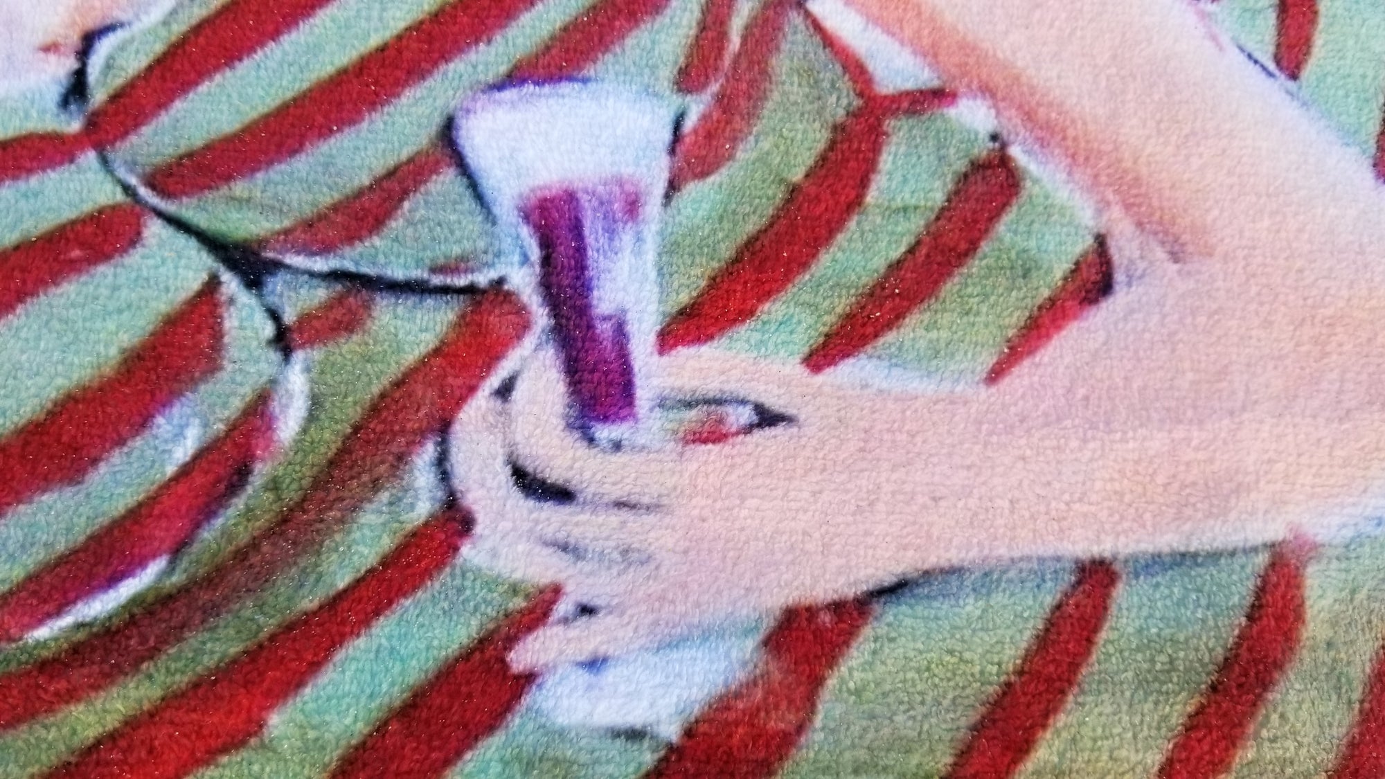 King Size Plush Beach Towels - BEACH CRAB