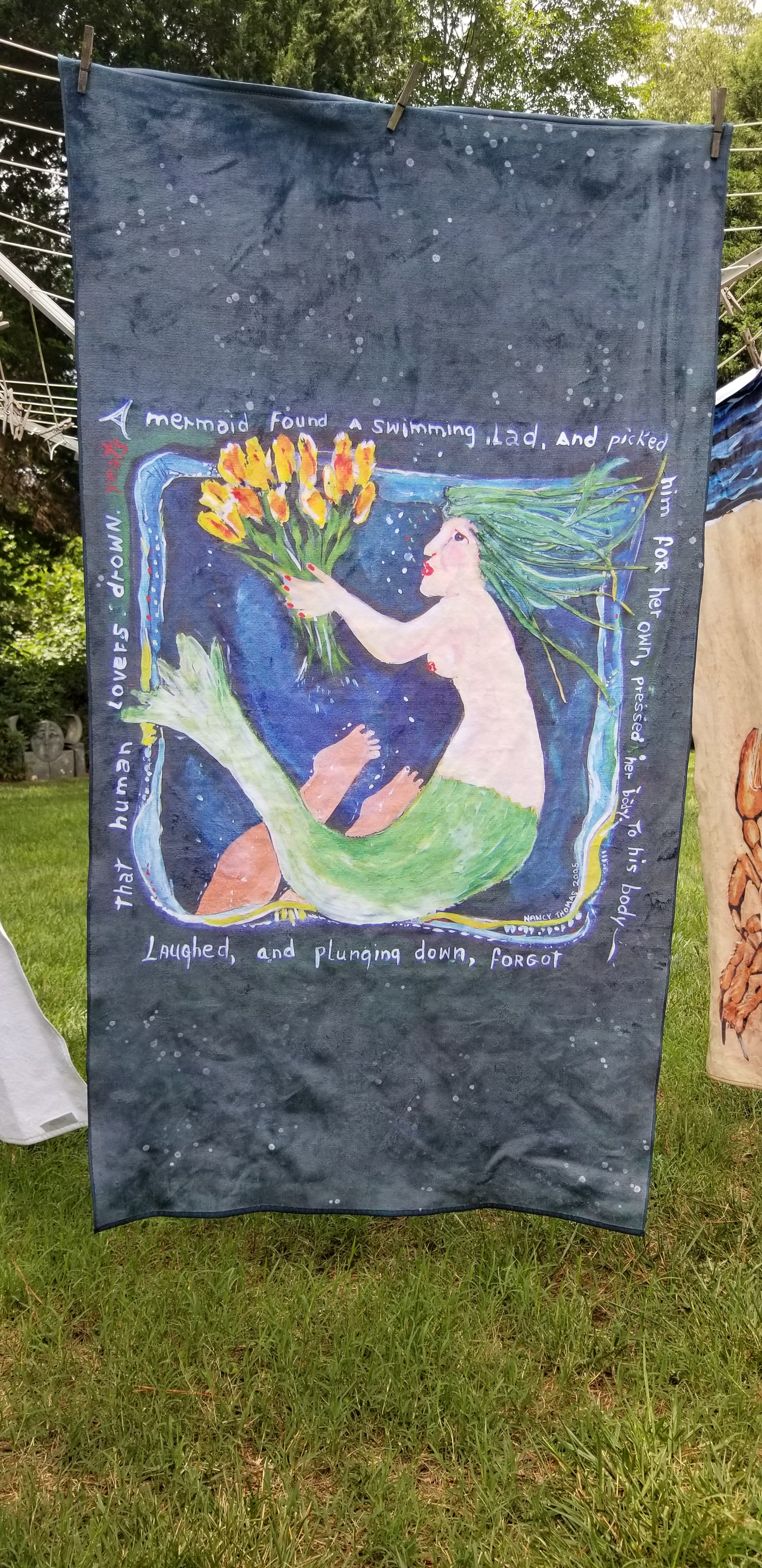 King Size Plush Beach Towels - LONELY FROG