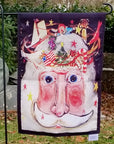 Garden Flags - Sugarplum Santa