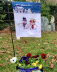 Garden Flags - Snow People