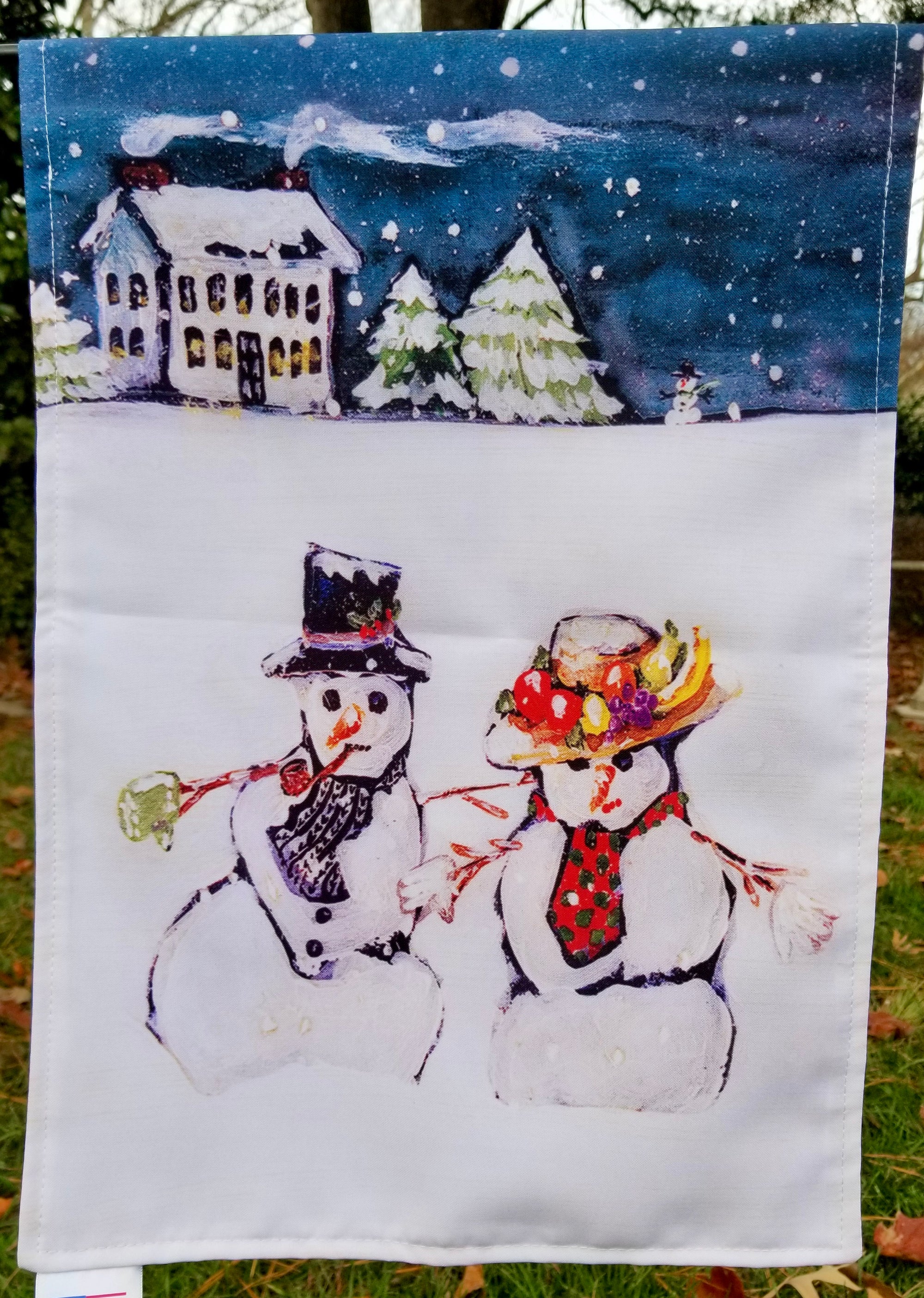 Garden Flags - Santa Cookies