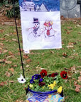 Garden Flags - Snow People