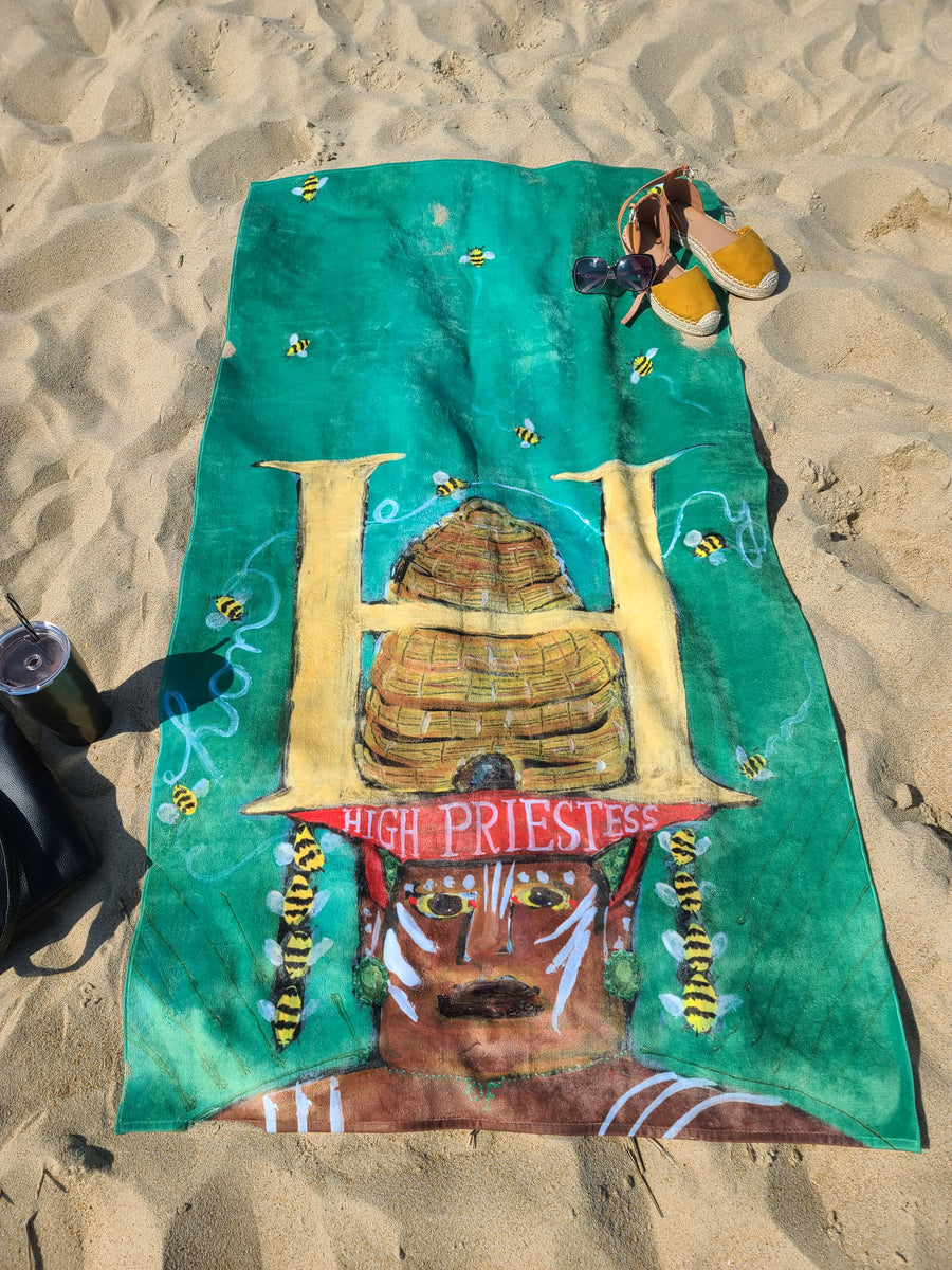 King Size Plush Beach Towels ~ T is for Temptress of Truffles