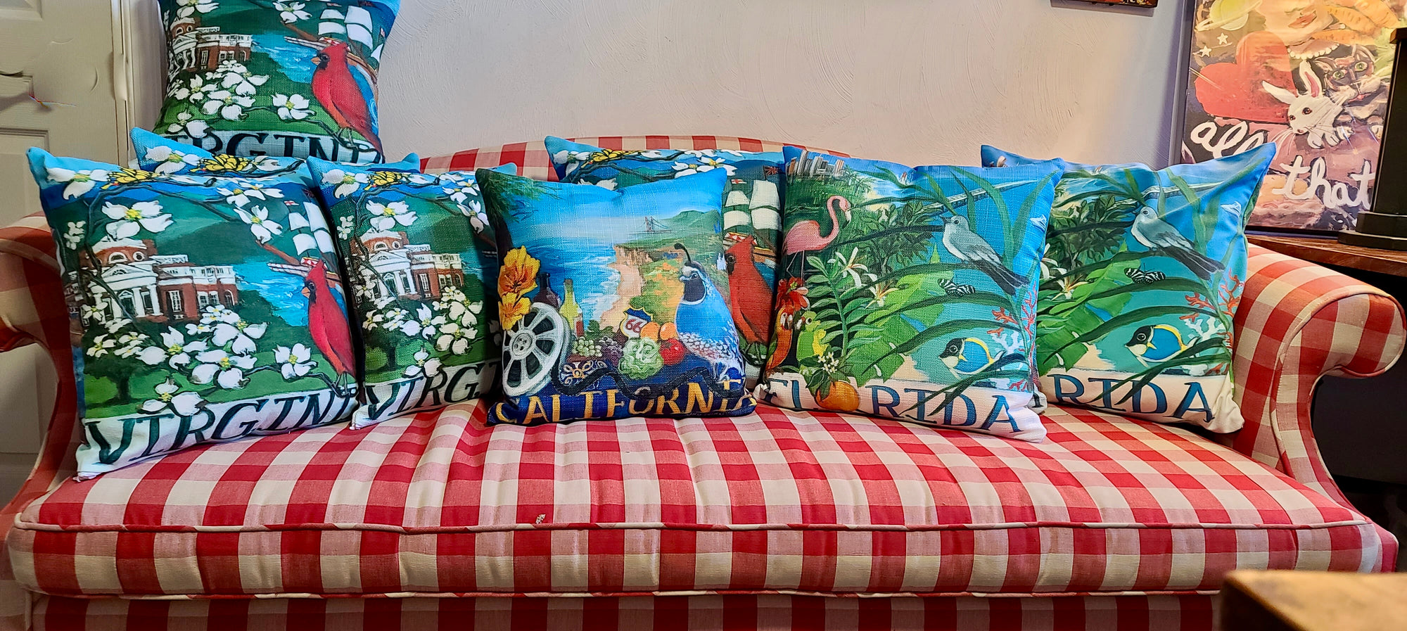 NANCY THOMAS PILLOWS - States - Florida