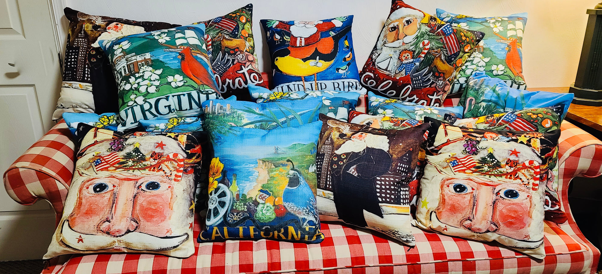 NANCY THOMAS PILLOWS - States - Virginia