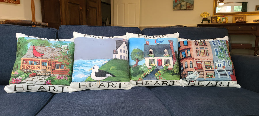 NANCY THOMAS PILLOWS - Heart & Home Collection - Cottage