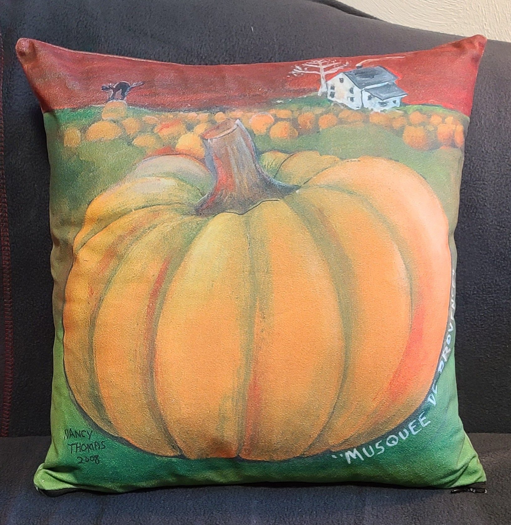 NANCY THOMAS PILLOWS - Pumpkins - Musque
