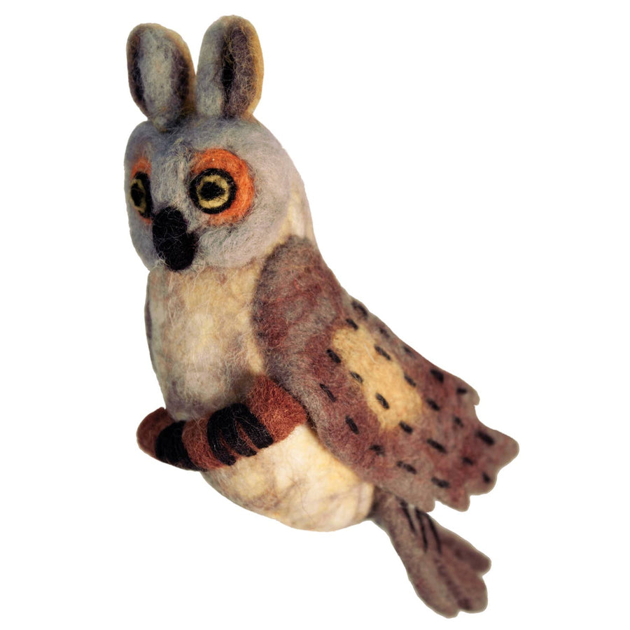 Great Horned Owl Woolie Bird