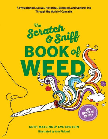 Scratch & Sniff Book of Weed (hardcover)