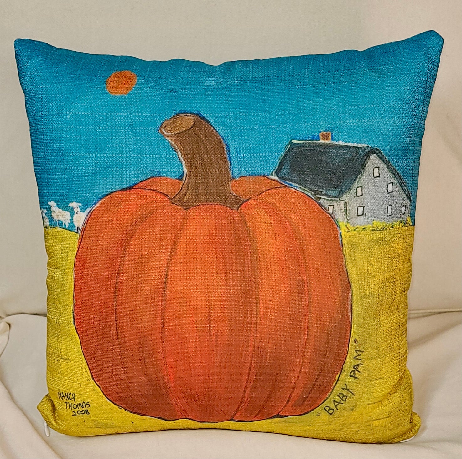 NANCY THOMAS PILLOWS - Pumpkins - Baby Pam