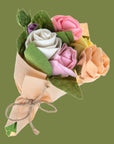 Petite Felt Rose Bouquet