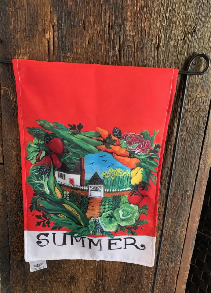 Garden Flags - Colonial Williamsburg Series - Summer