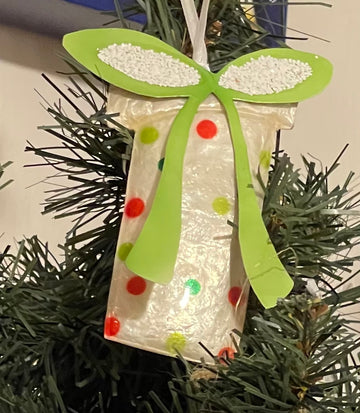 Capiz Shell Gift Box Ornaments