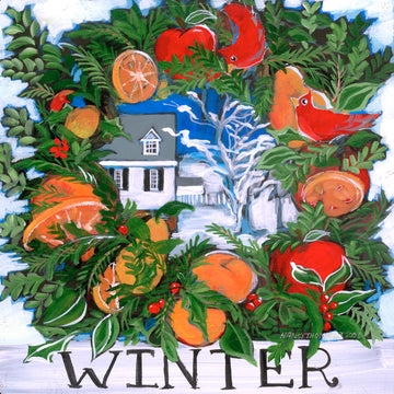 NANCY THOMAS KITCHEN TEA TOWELS - CW Winter