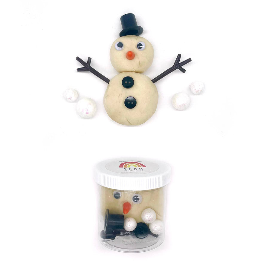 Scented Sensory Dough Mini ~ Sweet Snowman