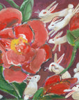 Garden Flags - Rabbits & Flowers