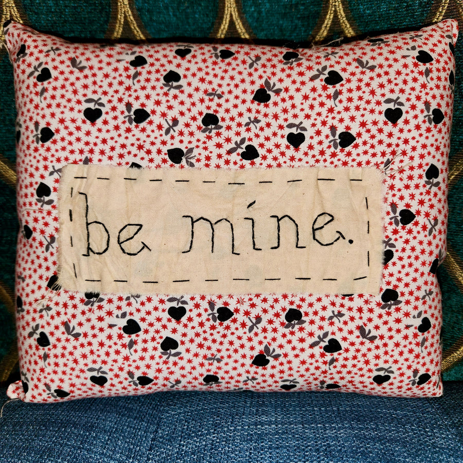 Hand-stitched Throw Pillow  