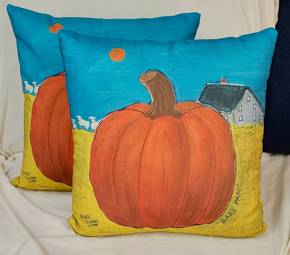 NANCY THOMAS PILLOWS - Pumpkins - Baby Pam