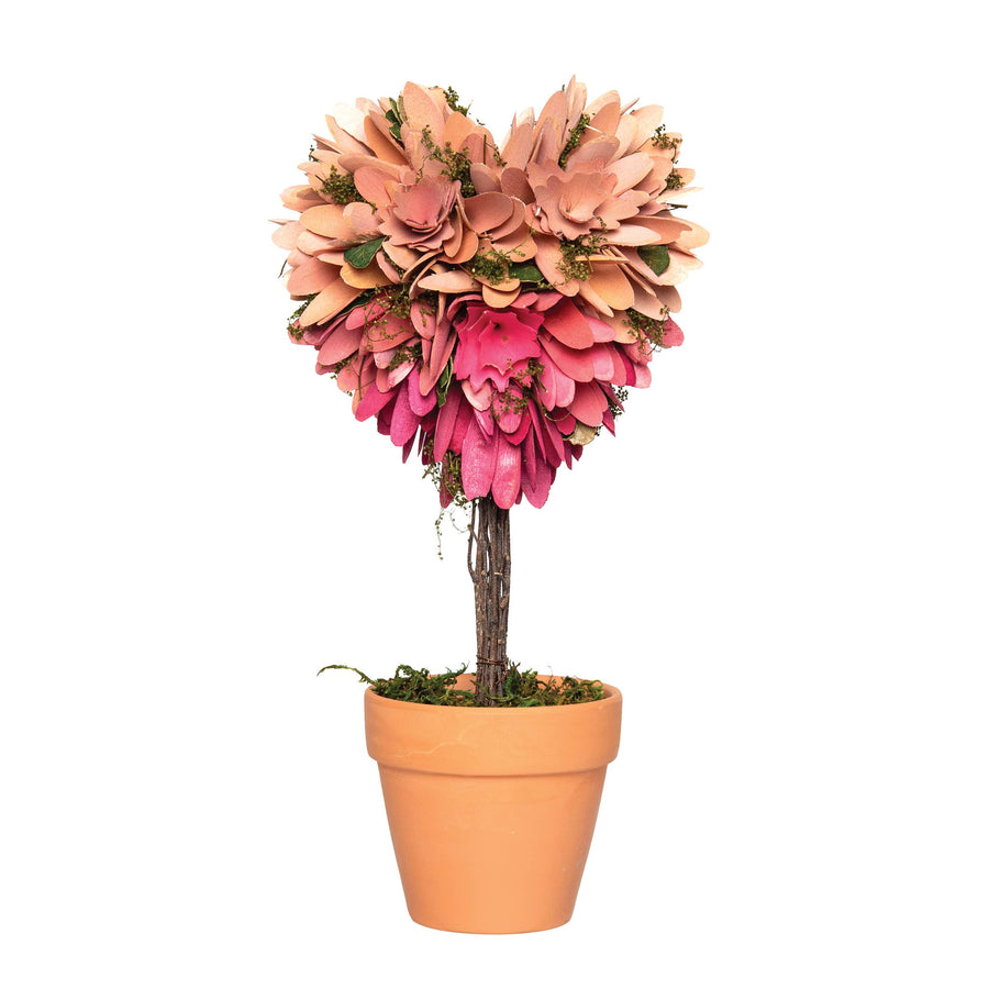 Floral Heart Topiary